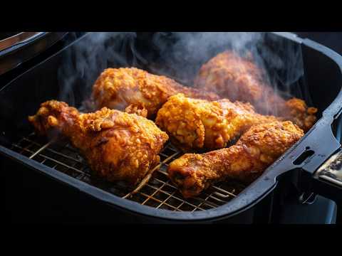 I made KFC Chicken in the Air Fryer... and now I'm addicted 🤯