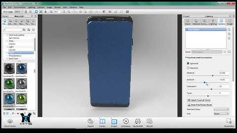 Samsung Galaxy S8 Keyshot Rendering