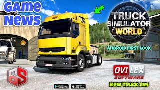 Truck Simulator World Android First Look | Ovilex New Truck Sim Game | Legend Truck Simulator Info screenshot 1