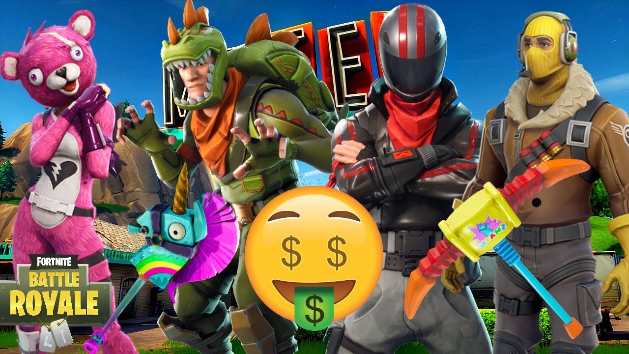 MY Entire Locker In Fortnite Battle Royale! (I HAVE SPENT SO MUCH)