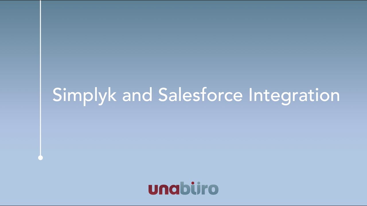 How Easy Is The Simplyk And Salesforce Integration? - YouTube