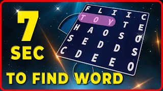 Can You find the word in 7 seconds? - Word Puzzle screenshot 2