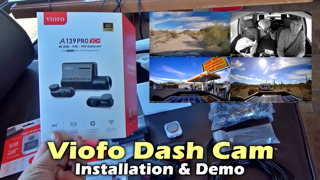 Shop VIOFO A139-PRO-3CH 4K Dash Cam DIY Installation Bundle