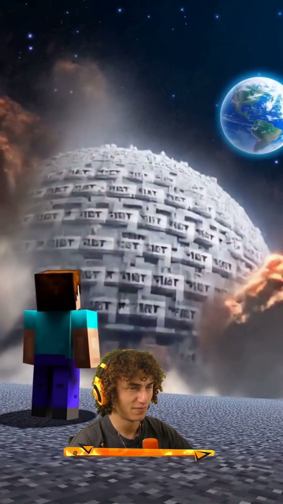 TNT Moon EXPLODES in Minecraft!