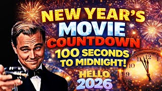 New Years Eve Countdown Movie Mashup 100 Movies 100 Numbers 100 Seconds Movie Countdown 2025