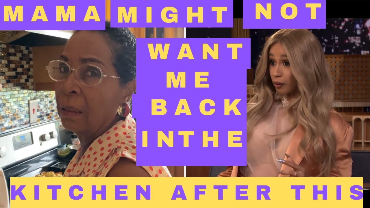 MAMA MIGHT NOT WANT ME BACK IN THE KITCHEN AFTER THIS!! | MAMA&ME