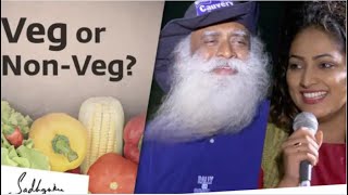 Is Eating Non-Vegetarian Food Ethically Wrong – Hariprriya Asks Sadhguru | Meghana 2020