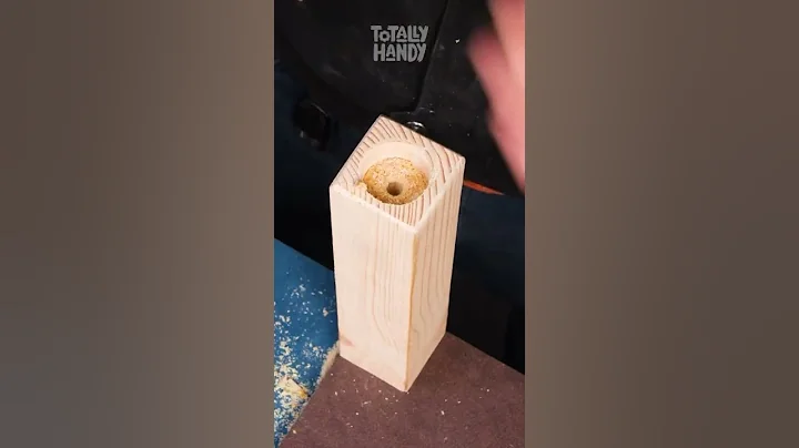 DIY stabilize a wooden leg #shorts