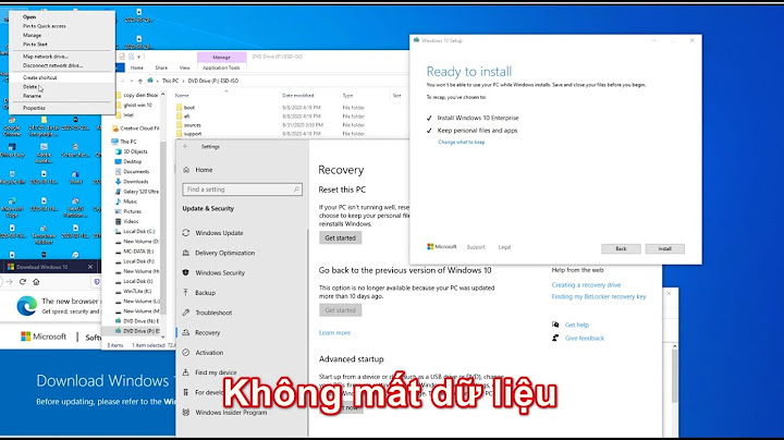 Hướng dẫn khôi phục cài đặt gốc cho win 10 năm 2024