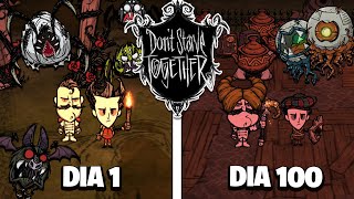 JOGUEI 100 DIAS NO DON'T STARVE EM DUO! @ExploradorPreguicoso