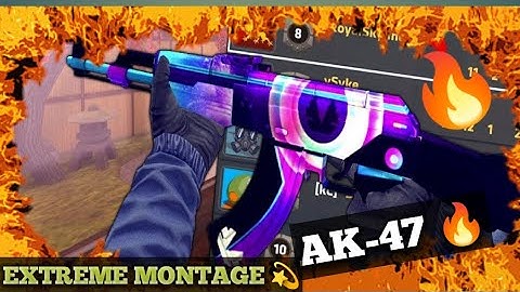 AK-47 EXTREME LEVEL MONTAGE 🔥💫 | Critical Ops Gameplay