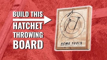 How to Build an Axe Throwing Target – Advanced DIY Build [Feat. CoPilot Designs]