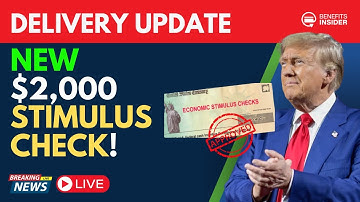 BREAKING: Trump-stimulus - Krijgt u dit jaar een cheque van $ 2000?