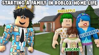 STARTING a NEW FAMILY in ROBLOX HOME LIFE
