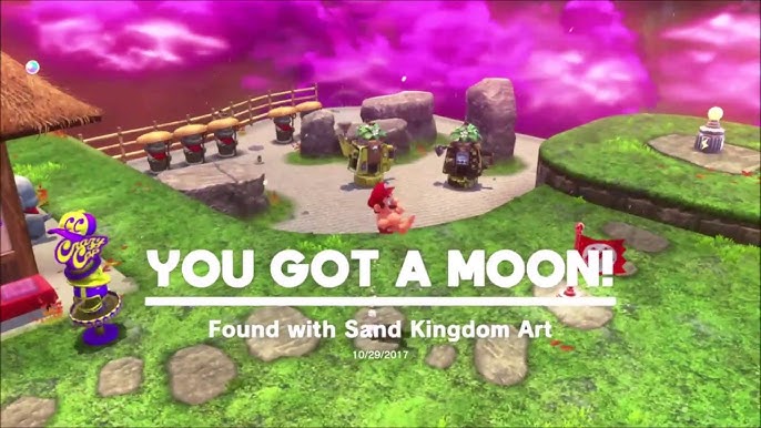 Super Mario Odyssey - Sand Kingdom Moon #50 - Ice Cave Treasure 