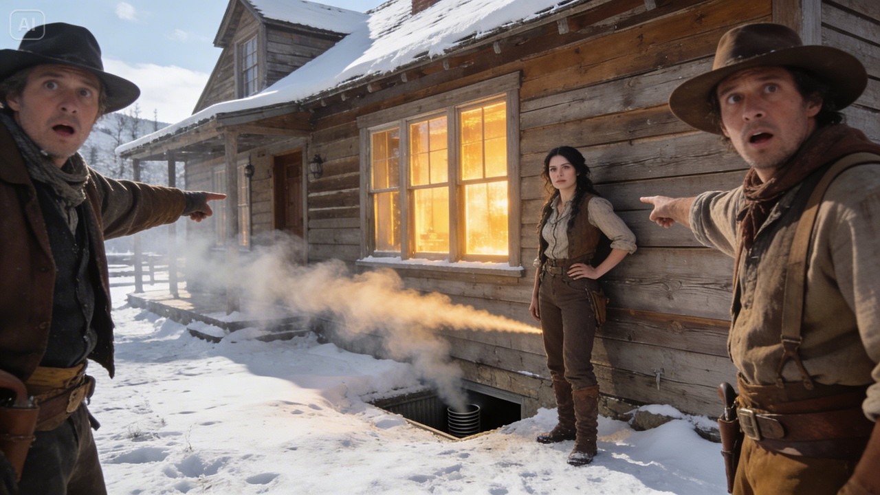В её убежище для выживания в условиях автономного проживания не было камина — до тех пор, пока он...