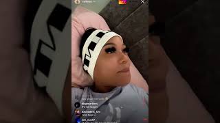 Celebrity Coi Leray on Ig live Explaining why She unconscious in the Bathtub ￼ Wealth