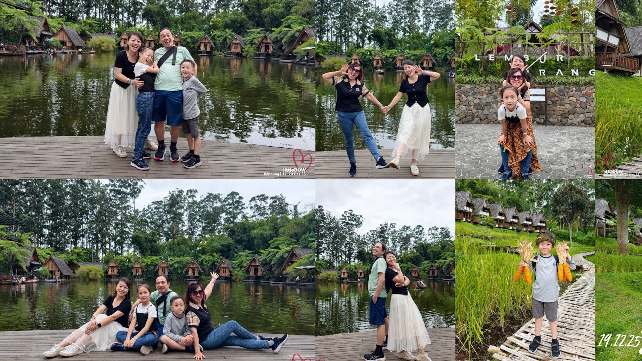 Making memories with the people who matter most💜 Dusun Bambu | 19.12.25 #LittleDOW #thomcekrek
