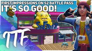 Season 2 Chapter 2 Battle Pass First Impressions! (Fortnite Battle Royale) screenshot 2