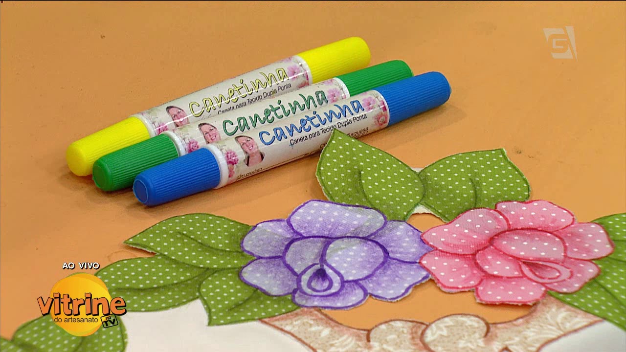 Patch Richelieu Moranguinhos com Marcia Caires | Vitrine do Artesanato na TV