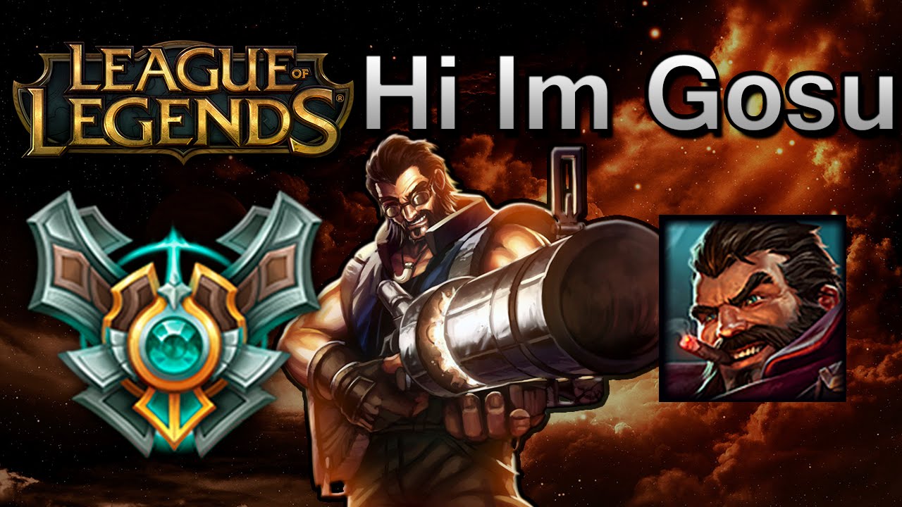Hi Im Gosu - Graves/Blitzcrank vs Caitlyn/Zilean - ADC - Master S4 ...