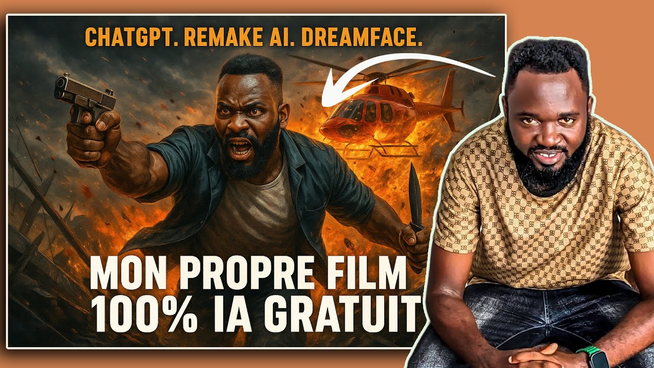 J'ai créé mon FILM d'action avec l'IA, gratuitement – et j'en suis l'acteur ! Voici le résultat ❗🤯