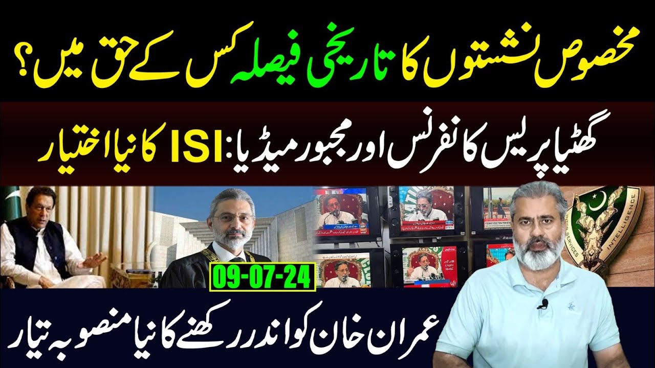 SC Reserves Verdict in SIC Reserved Seats Case || Imran Riaz Khan VLOG