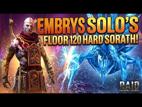 Embry's Solo's Floor 120 Doom Tower Sorath - Raid Shadow Legends