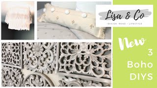 3 Boho on a Budget DIYs  ||  Izzys Boho Dream Bedroom Part 1  ||  Lisa & Company