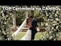 Casamento no Campo | LINDA Cerimônia na Fazenda Vila Rica