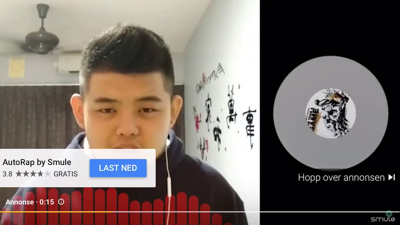 Asian Dude Singing Through Nose autorap ad