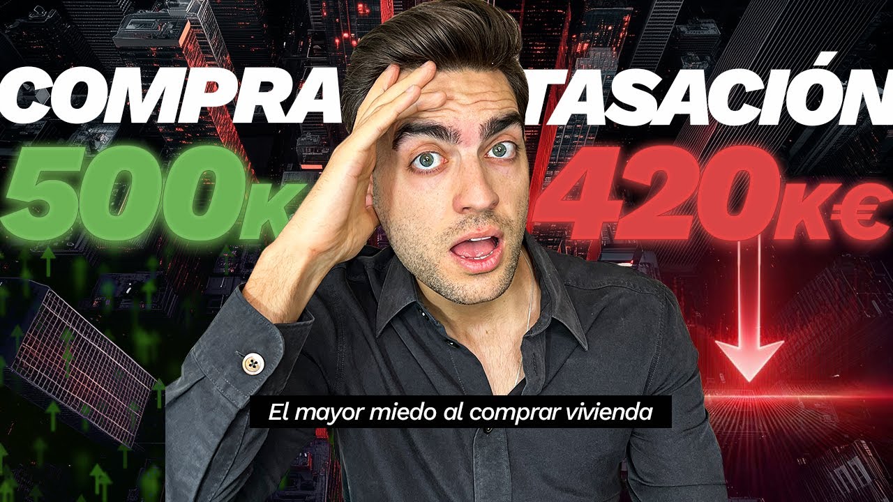 ⚠️ COMPRAR VIVIENDA CON HIPOTECA 🆘 ¿Qué hacer si la tasación es más baja que el precio de compra?