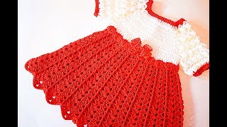 Crochet Christmas party dress Majovelcrochet #crochet