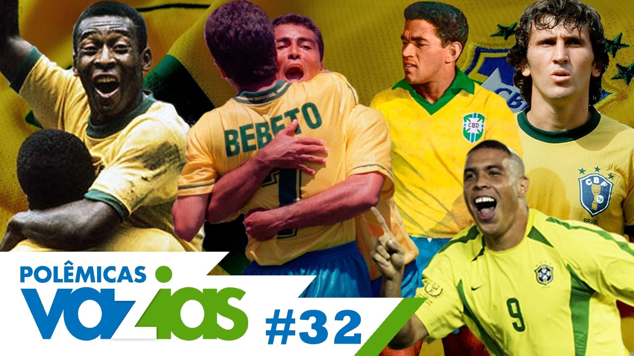 Os melhores jogadores da história da Seleção Brasileira