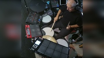 Nord Drum 3P and Roland TM6/TD50X with SPD-SX Hi-Hat Loop