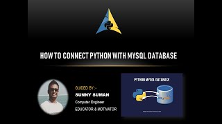 How To Connect Python With MySQL Database | DATABASE CONNECTIVITY | IN HINDI