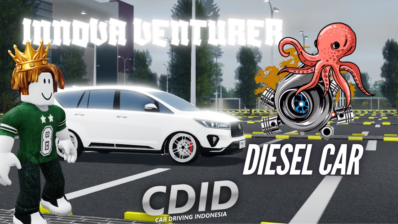 MODIF INNOVA JADI DIESEL CAR!! - CDID ROBLOX - YouTube