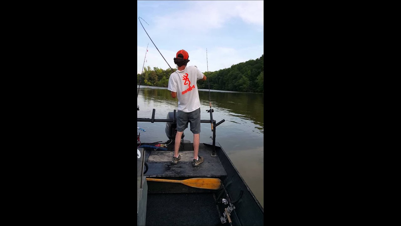Catfishing on Lake Tillery YouTube