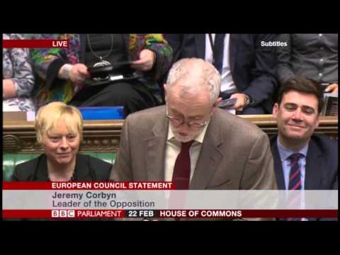Tory MP heckles Jeremy Corbyn: 'Who are you?'