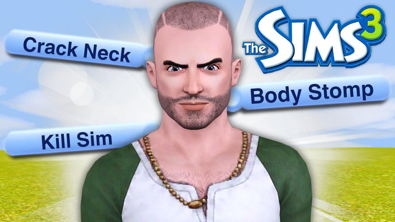 I ruined The Sims 3 by installing an extreme violence mod