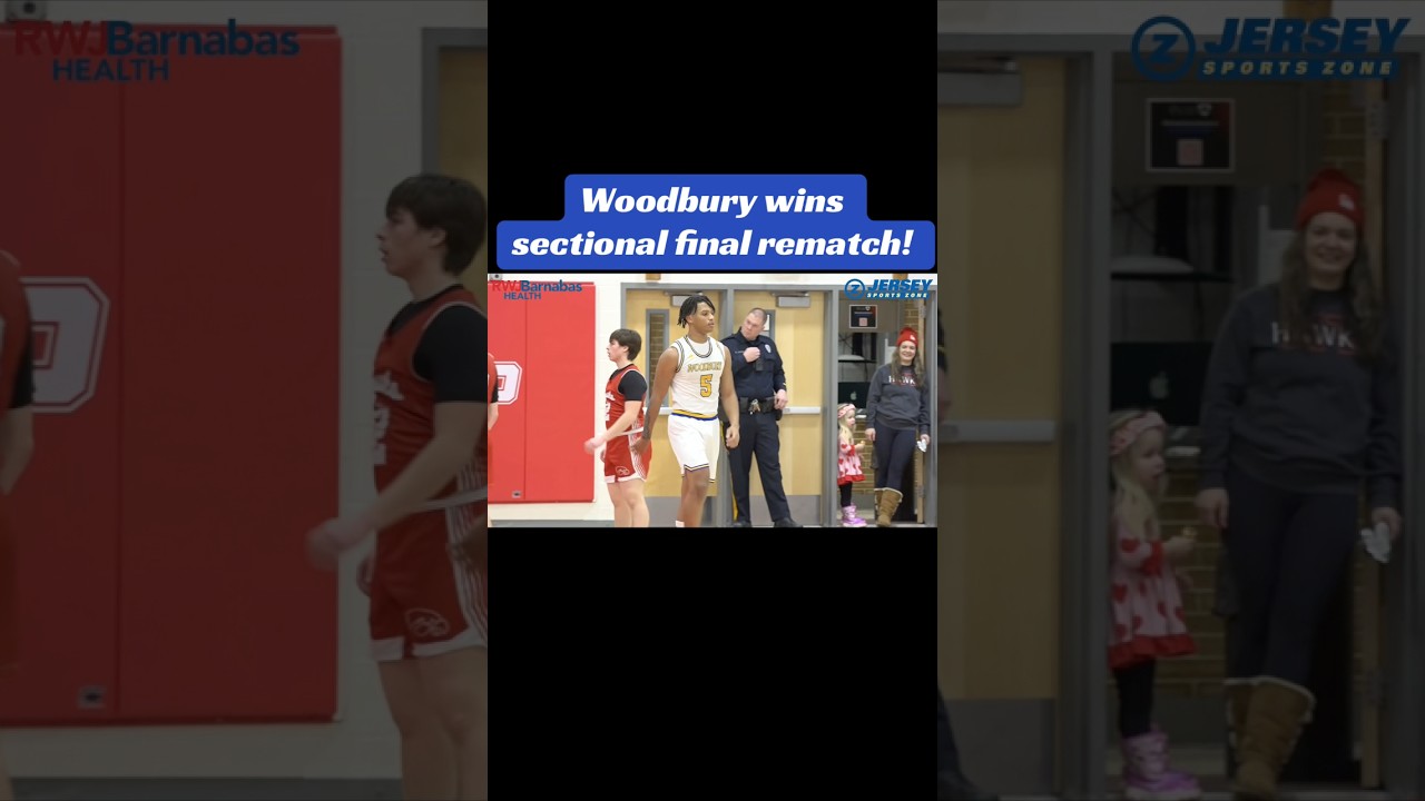 Woodbury wins SJ Group 1 title game rematch! #basketball