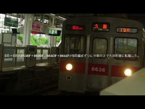 【鉄道pv】ありがとう東急8500系