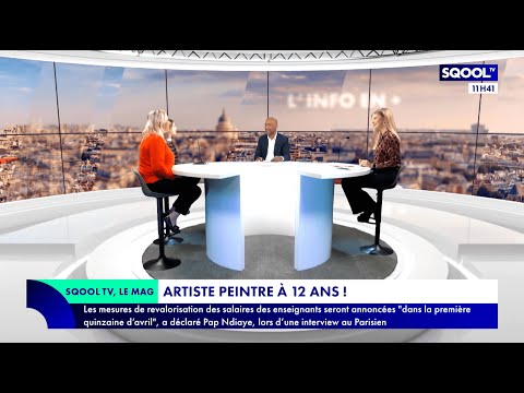 Le Mag (05/04/2023) - Découvrir la peinture avec Giulia Pintea, artiste prodige