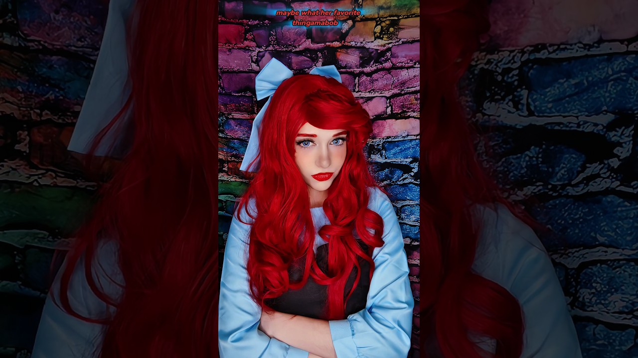 He hasn't noticed I can't talk | Ariel The Little Mermaid #cosplay #shorts