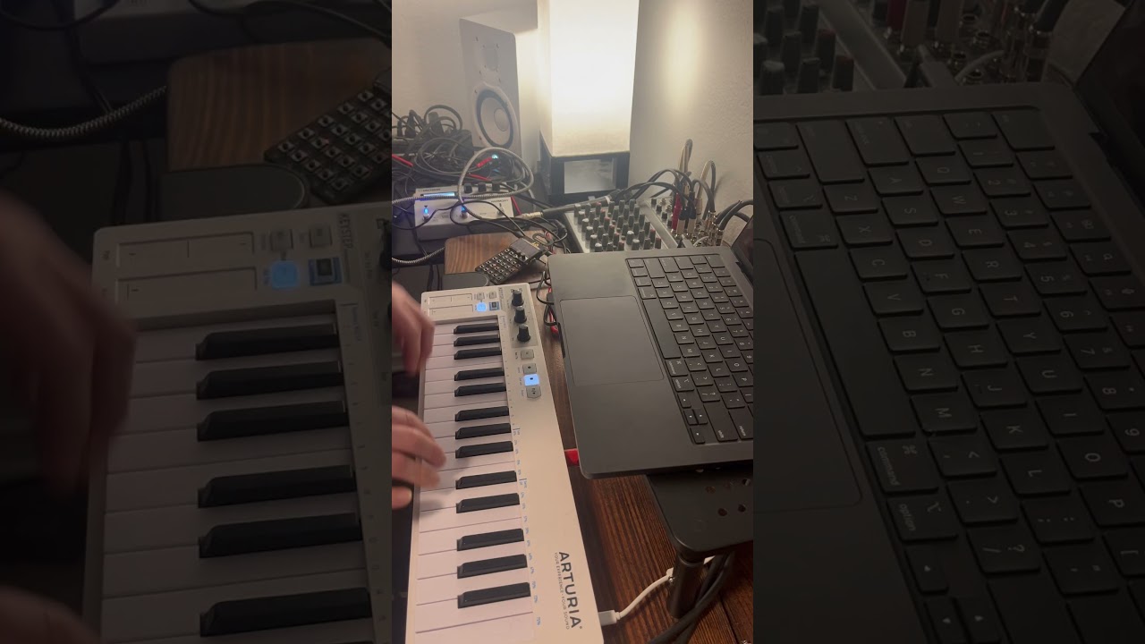 Jam 14th - dirty beat using the KO! Pocket Operator (I love this thing) and the JU-06A arp