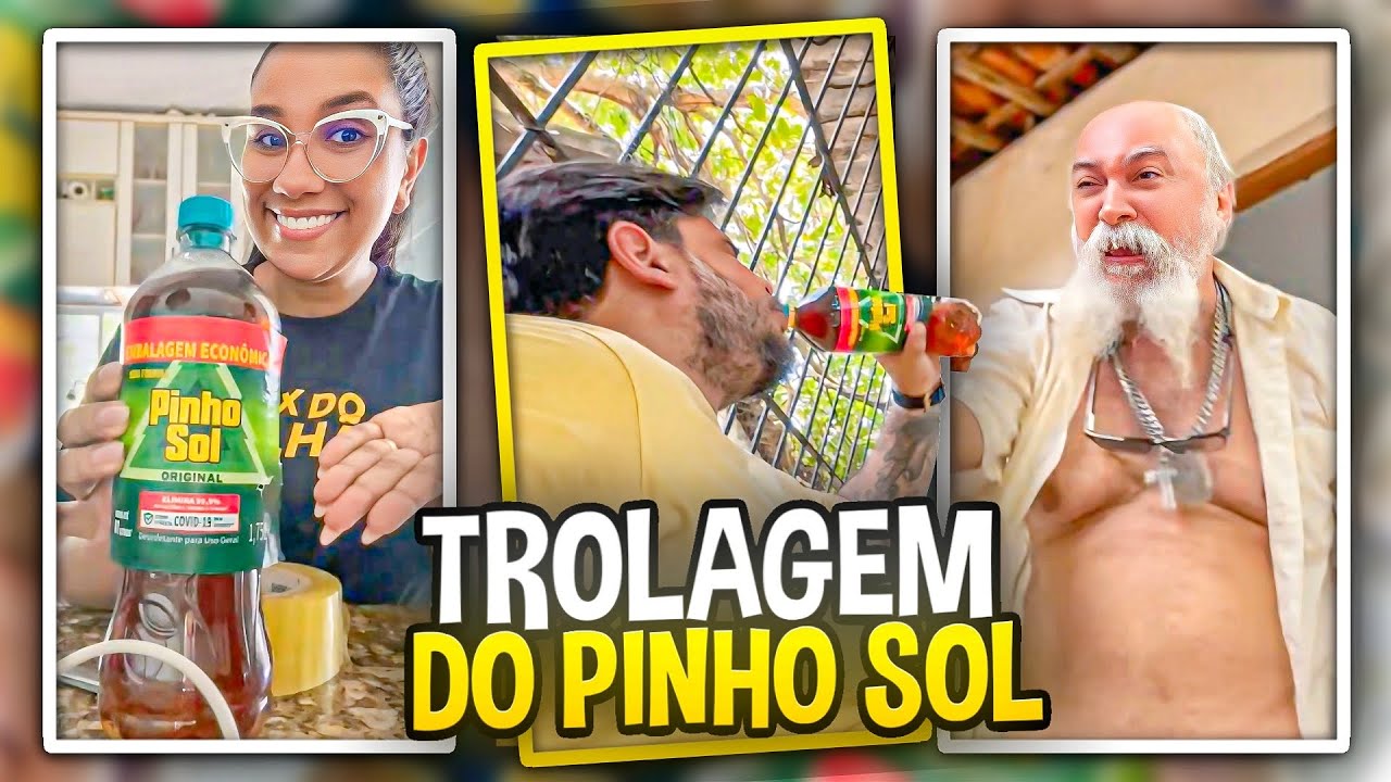 MANETIKIN TOMOU PINHO SOL E TROLOU LUIZ DO SOM | MANETIKIN