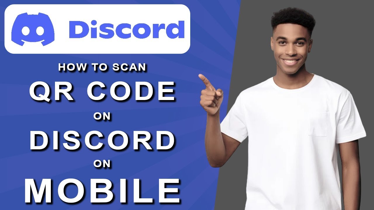 How to scan qr code on discord on mobile (2024) - YouTube