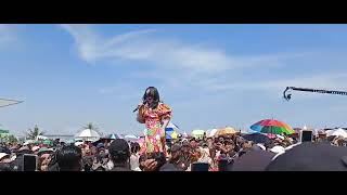 penampilan lala widi di karnaval sctv di pangandaran..