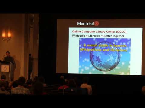 Wikipédia, les bibliothèques publiques et Montréal