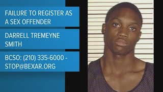 Bexar County authorities looking for wanted sex offender